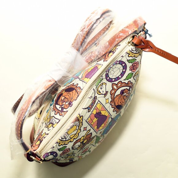 Dooney & Bourke Disney Beauty & Beast Crossbody NWT - Picture 5 of 11